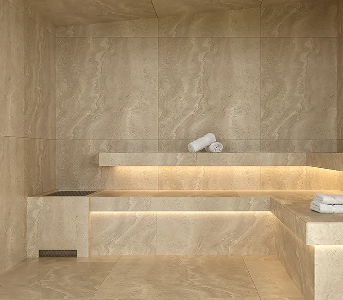 SAUNA ÚMIDA Perspectiva artística